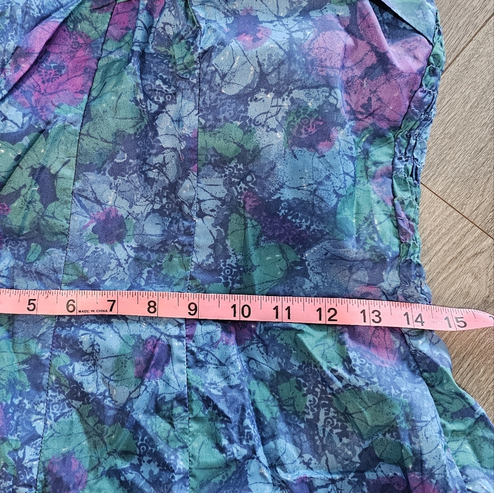 VINTAGE FLORAL PLAYSUIT - CATALINA MASTERPIECE - Picture 8 of 10